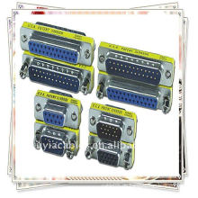 NEU 15 Pin VGA SVGA Stecker auf Stecker Stecker Koppler Adapter / VGA Adapter Neu